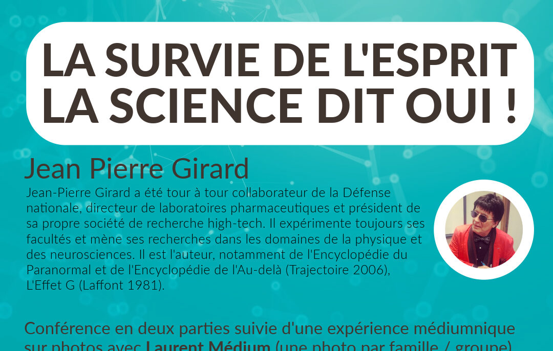 Survie de l'esprit Jean-Pierre Girard